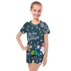 Kids  Mesh T-Shirt and Shorts Set 