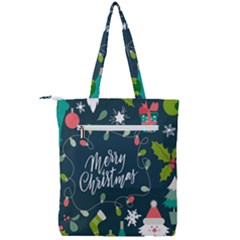 Double Zip Up Tote Bag 