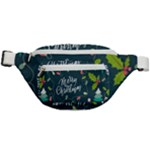 Merry Christmas, Happy New Year, Christmas Seamless Texture Fanny Pack