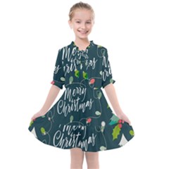 Kids  All Frills Chiffon Dress 