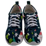 Merry Christmas, Happy New Year, Christmas Seamless Texture Mens Athletic Shoes