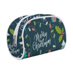 Merry Christmas, Happy New Year, Christmas Seamless Texture Make Up Case (Small)