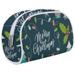 Merry Christmas, Happy New Year, Christmas Seamless Texture Make Up Case (Medium)