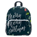 Merry Christmas, Happy New Year, Christmas Seamless Texture Kids  Age 5-10 Lightweight School Backpack with Side Pockets