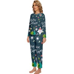 Womens  Long Sleeve Lightweight Pajamas Set 