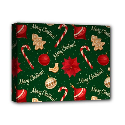 Merry Christmas Deluxe Canvas 14  x 11  (Stretched) from ArtsNow.com