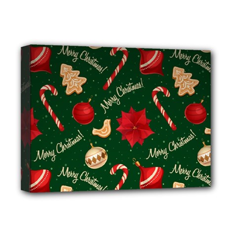 Merry Christmas Deluxe Canvas 16  x 12  (Stretched)  from ArtsNow.com