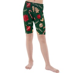 Kids  Mid Length Swim Shorts 