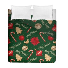 Merry Christmas Duvet Cover Double Side (Full/ Double Size) from ArtsNow.com