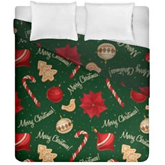 Merry Christmas Duvet Cover Double Side (California King Size) from ArtsNow.com