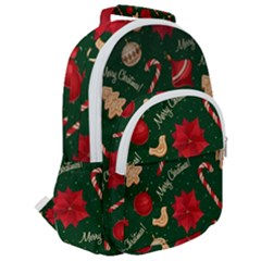 Rounded Multi Pocket Backpack 