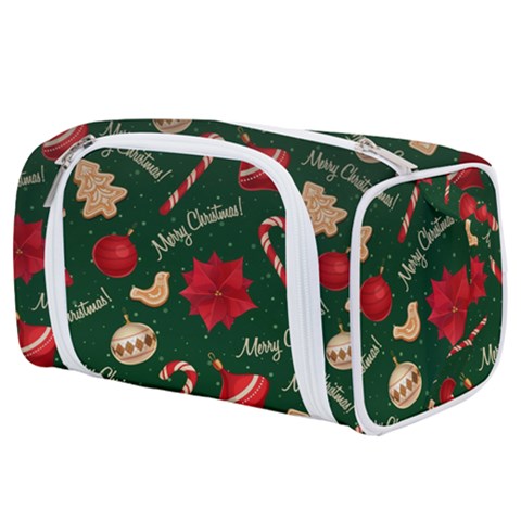 Merry Christmas Toiletries Pouch from ArtsNow.com