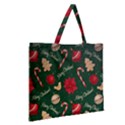 Zipper Large Tote Bag 