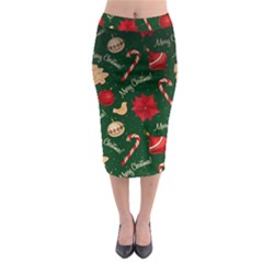 Midi Pencil Skirt 