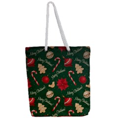 Full Print Rope Handle Tote (Large) 