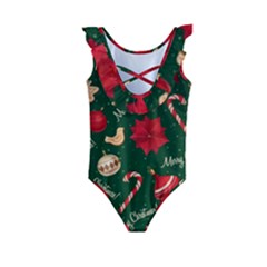 Kids  Frill Swimsuit 