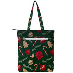 Double Zip Up Tote Bag 