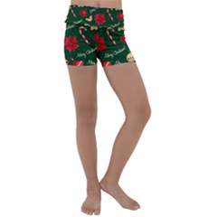 Kids  Lightweight Velour Yoga Shorts 