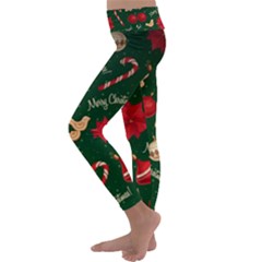 Kids  Lightweight Velour Classic Yoga Leggings 