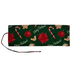 Merry Christmas Roll Up Canvas Pencil Holder (M) from ArtsNow.com