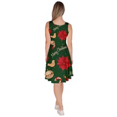 Knee Length Skater Dress With Pockets 