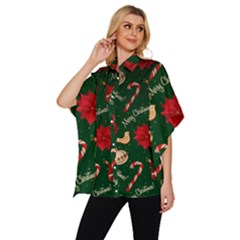 Women s Batwing Button Up Shirt 