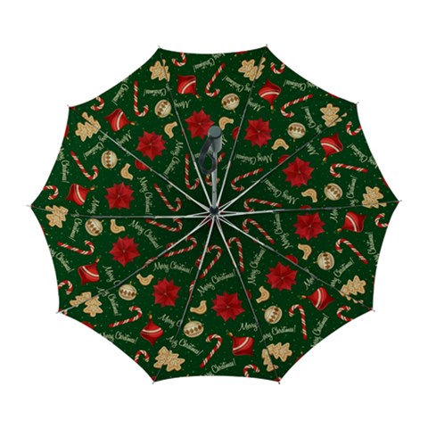 Merry Christmas Automatic Folding Umbrella with Case (Large) from ArtsNow.com