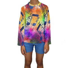 Kids  Long Sleeve Swimwear 