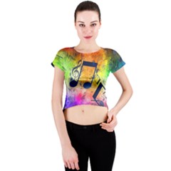 Crew Neck Crop Top 