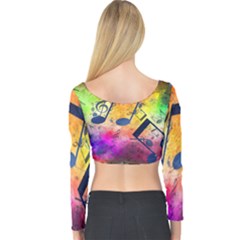 Long Sleeve Crop Top 