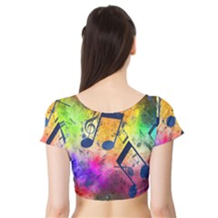 Short Sleeve Crop Top 