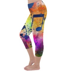 Capri Winter Leggings  Back