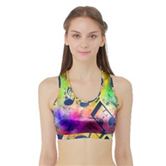 Sports Bra with Border 