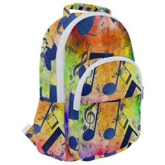 Rounded Multi Pocket Backpack 