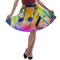 A-line Skater Skirt 