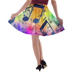 A-line Skater Skirt 