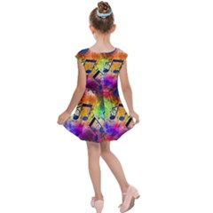 Kids  Cap Sleeve Dress 