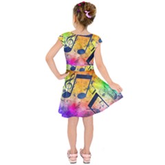 Kids  Short Sleeve Dress 