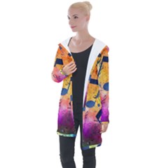 Longline Hooded Cardigan 