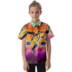 Kids  Short Sleeve Shirt 