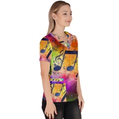 Women s V-Neck Scrub Top 