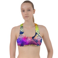 Criss Cross Racerback Sports Bra 