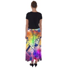 Flared Maxi Skirt 