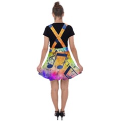 Velvet Suspender Skater Skirt 