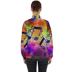 Women s High Neck Windbreaker 