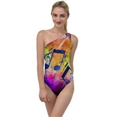 To One Side Swimsuit 