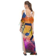 Maxi Chiffon Cover Up Dress 