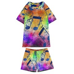 Kids  Swim T-Shirt and Shorts Set 