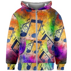 Kids  Zipper Hoodie Without Drawstring 