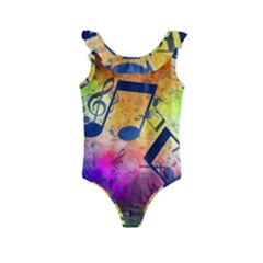 Kids  Frill Swimsuit 